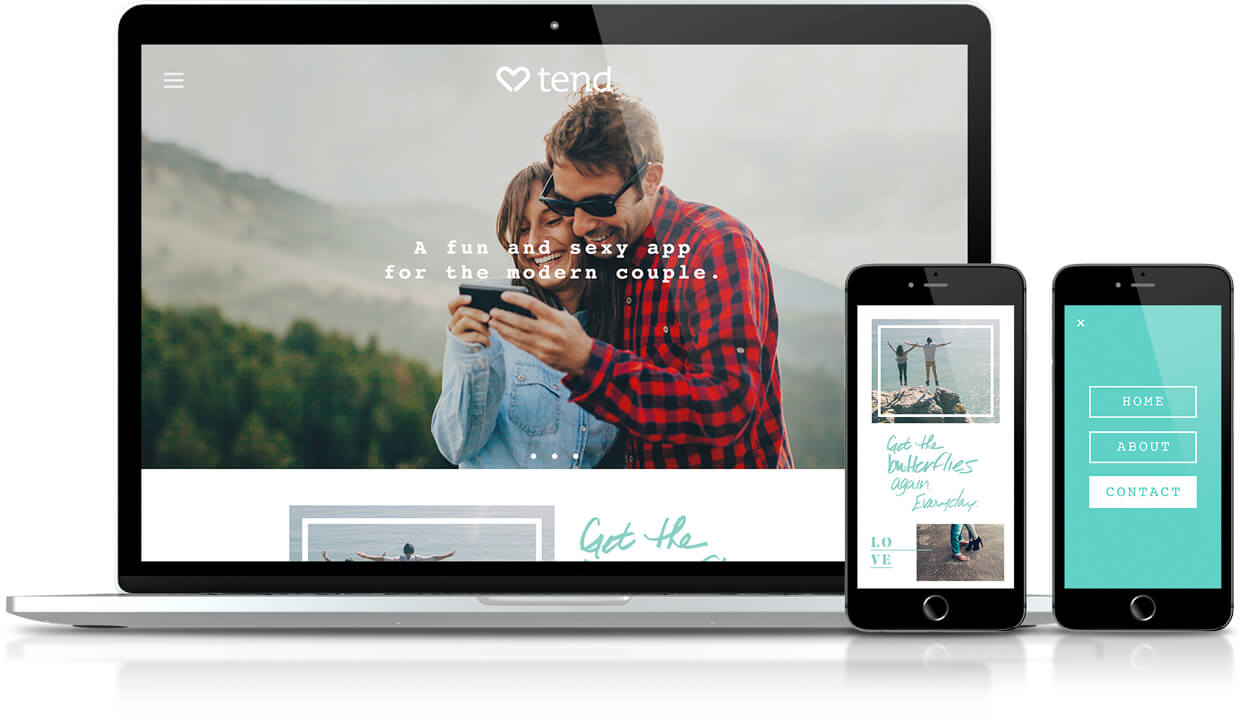 Tend App by Reakt